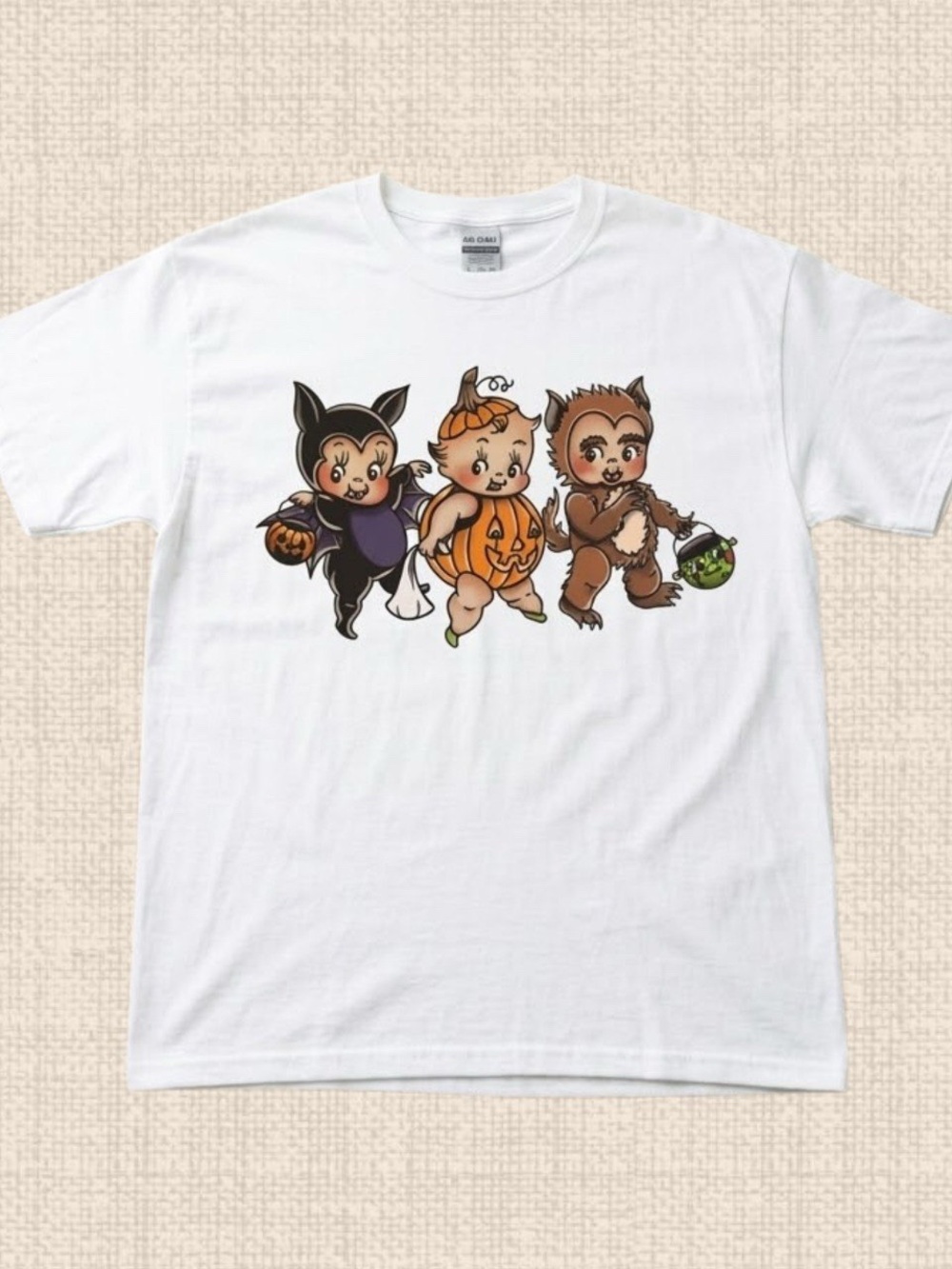 Kewpie Halloween Trick or Treating T-Shirt
